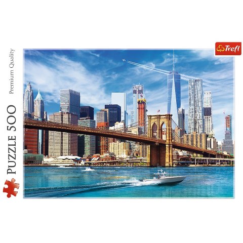 Trefl Puzzle Puzzle 500 el. Widok na Nowy Jork Trefl 37331 Trefl Puzzle Puzzle 500 el. Widok na Nowy Jork Trefl 37331