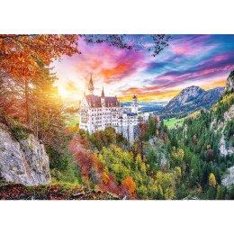 Trefl Puzzle Puzzle 500 el. Widok na zamek Neuschwanstein, Niemcy Trefl 37427