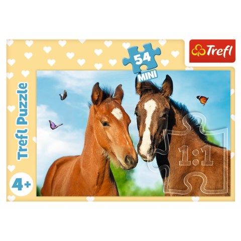 Trefl Puzzle Puzzle - 54 mini - Urocze zwierzątka - Trefl 54195 Trefl Puzzle Puzzle - 54 mini - Urocze zwierzątka - Trefl 54195