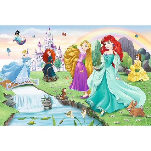 Trefl Puzzle Puzzle - 60 - Poznaj Księżniczki - Disney Princess Trefl 17361 Trefl Puzzle Puzzle - 60 - Poznaj Księżniczki - Disney Princess Trefl 17361
