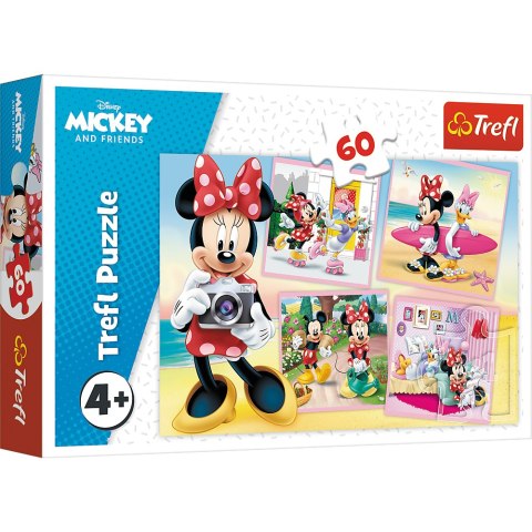 Trefl Puzzle Puzzle - 60 - Urocza Minnie - Disney Minnie Trefl 17360 Trefl Puzzle Puzzle - 60 - Urocza Minnie - Disney Minnie Trefl 17360