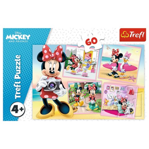 Trefl Puzzle Puzzle - 60 - Urocza Minnie - Disney Minnie Trefl 17360 Trefl Puzzle Puzzle - 60 - Urocza Minnie - Disney Minnie Trefl 17360