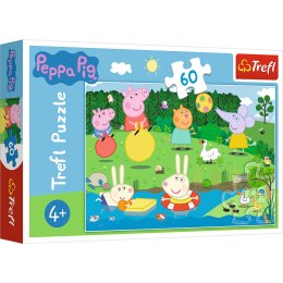 Trefl Puzzle Puzzle - 60 - Wakacyjna zabawa - Peppa Pig 17326