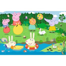 Trefl Puzzle Puzzle - 60 - Wakacyjna zabawa - Peppa Pig 17326