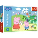 Trefl Puzzle Puzzle - 60 - Zabawy w gronie przyjaciół - Peppa Pig 17356