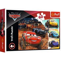 Trefl Puzzle Puzzle - 60 - Zygzak McQueen z przyjaciółmi - Disney Cars 3 17327