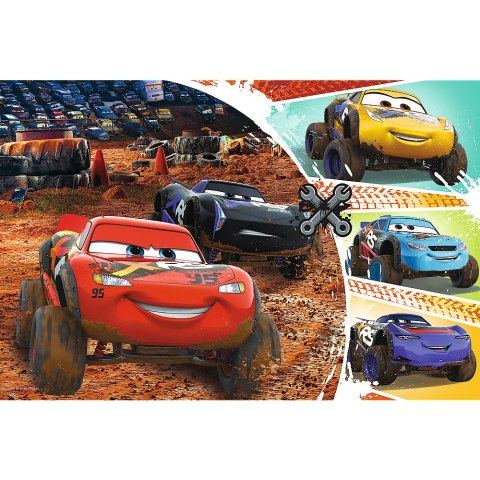 Trefl Puzzle Puzzle - 60 - Zygzak McQueen z przyjaciółmi - Disney Cars 3 17327 Trefl Puzzle Puzzle - 60 - Zygzak McQueen z przyjaciółmi - Disney Cars 3 17327
