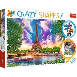 Trefl Puzzle Puzzle - 600 Crazy Shapes - Niebo nad Paryżem 11115