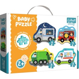 Trefl Puzzle Puzzle - Baby Classic - Pojazdy i zawody / Trefl Baby 36071