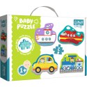 Trefl Puzzle Puzzle - Baby Classic - Pojazdy transportowe / Trefl Baby 36075