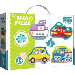 Trefl Puzzle Puzzle - Baby Classic - Pojazdy transportowe / Trefl Baby 36075