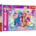 Trefl Puzzle Puzzle Glitter 100 el. My Little Pony Błyszczące kucyki Trefl 14831