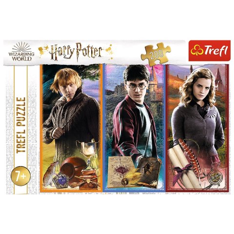 Trefl Puzzle Puzzle Harry Potter 200 el. W świecie magii i czarów Trefl 13277 Trefl Puzzle Puzzle Harry Potter 200 el. W świecie magii i czarów Trefl 13277