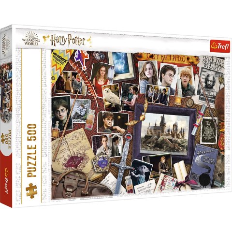 Trefl Puzzle Puzzle Harry Potter 500 el. Pamiątki z Hogwartu Trefl 37400 Trefl Puzzle Puzzle Harry Potter 500 el. Pamiątki z Hogwartu Trefl 37400