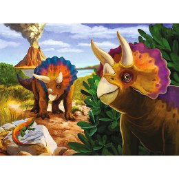 Trefl Puzzle Puzzle - miniMaxi - Poznaj świat dinozaurów - Trefl 56036