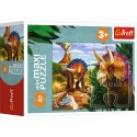 Trefl Puzzle Puzzle - miniMaxi - Poznaj świat dinozaurów - Trefl 56036