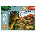 Trefl Puzzle Puzzle - miniMaxi - Poznaj świat dinozaurów - Trefl 56036