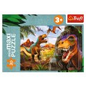 Trefl Puzzle Puzzle - miniMaxi - Poznaj świat dinozaurów - Trefl 56036