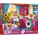 Trefl Puzzle Puzzles - 300 EasyPiece - Poranek w kuchniFSC Mix 70% 23102