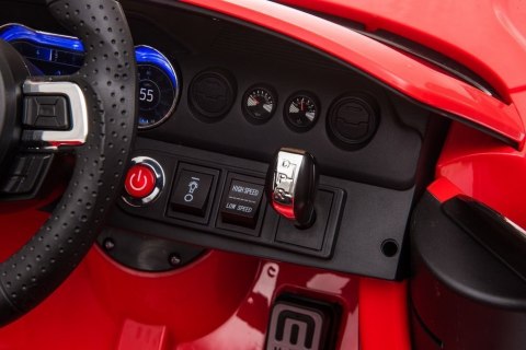LEAN CARS Auto Na Akumulator Ford Mustang GT Drift SX2038 Czerwony LEAN CARS Auto Na Akumulator Ford Mustang GT Drift SX2038 Czerwony