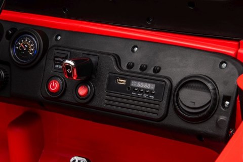 LEAN CARS Auto Na Akumulator JH-102 Czerwone 4x4 LEAN CARS Auto Na Akumulator JH-102 Czerwone 4x4