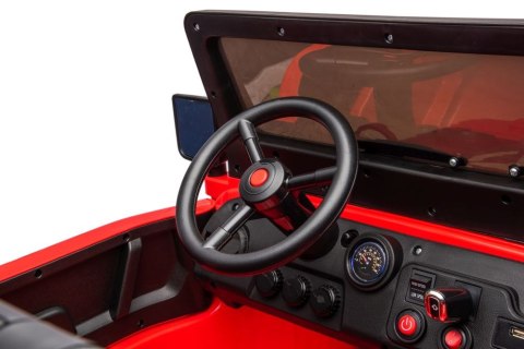 LEAN CARS Auto Na Akumulator JH-102 Czerwone 4x4 LEAN CARS Auto Na Akumulator JH-102 Czerwone 4x4