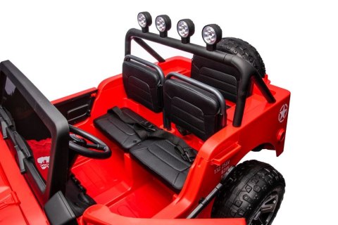 LEAN CARS Auto Na Akumulator JH-102 Czerwone 4x4 LEAN CARS Auto Na Akumulator JH-102 Czerwone 4x4