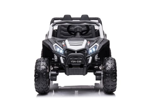 LEAN CARS Auto Na Akumulator YSA036 Białe 4x4 LEAN CARS Auto Na Akumulator YSA036 Białe 4x4