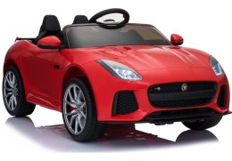 LEAN CARS Auto na Akumulator Jaguar F-Type Czerwony Lakier