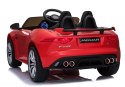 LEAN CARS Auto na Akumulator Jaguar F-Type Czerwony Lakier