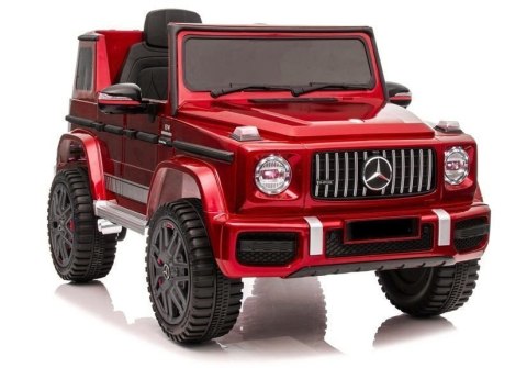 LEAN CARS Auto na Akumulator Mercedes G63 Czerwony Lakierowany