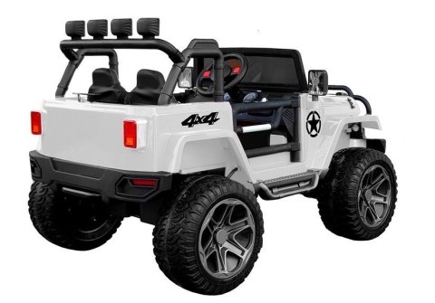 LEAN CARS Auto na Akumulator WXE-1688 4x4 Biały STRONG LEAN CARS Auto na Akumulator WXE-1688 4x4 Biały STRONG