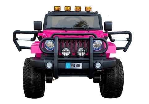 LEAN CARS Auto na Akumulator WXE-1688 4x4 Różowy STRONG LEAN CARS Auto na Akumulator WXE-1688 4x4 Różowy STRONG