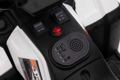 LEAN CARS Quad Na Akumulator JC915 Biały LEAN CARS Quad Na Akumulator JC915 Biały