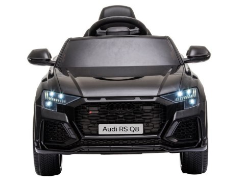LEAN CARS Samochód na akumulator Audi RS Q8 czarny LEAN CARS Samochód na akumulator Audi RS Q8 czarny