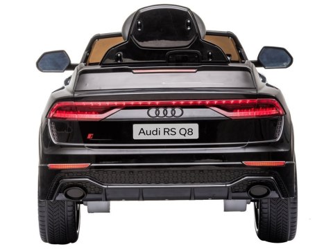 LEAN CARS Samochód na akumulator Audi RS Q8 czarny LEAN CARS Samochód na akumulator Audi RS Q8 czarny