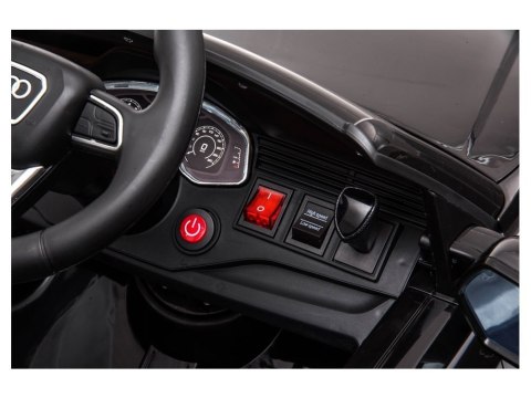 LEAN CARS Samochód na akumulator Audi RS Q8 czarny LEAN CARS Samochód na akumulator Audi RS Q8 czarny