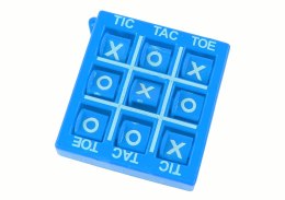 LEAN TOYS Gra Kółko i Krzyżyk 4,5 cm Niebieska