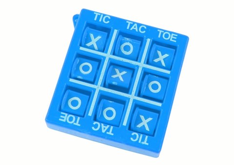 LEAN TOYS Gra Kółko i Krzyżyk 4,5 cm Niebieska LEAN TOYS Gra Kółko i Krzyżyk 4,5 cm Niebieska