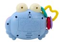 LEAN TOYS Krab Aparat Grzechotka Projektor Na Baterie Dźwięki Niebieski