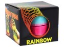 LEAN TOYS Kultowa Tęczowa Sprężyna Serce Uspokajająca Gadżet 6CM