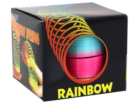 LEAN TOYS Kultowa Tęczowa Sprężyna Serce Uspokajająca Gadżet 6CM LEAN TOYS Kultowa Tęczowa Sprężyna Serce Uspokajająca Gadżet 6CM