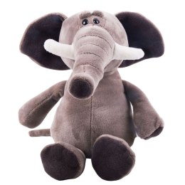 LEAN TOYS Mała Pluszowa Maskotka Przytulanka Słoń Przyssawka 16cm