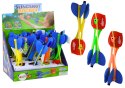 LEAN TOYS Rakieta Z Procą Do Rzucania Piankowa Kolorowa Odrzut 25 Metrów