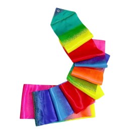 LEAN TOYS Wstążka Gimnastyczna Do Tańca Ćwiczeń Kolorowa 205 x 5cm