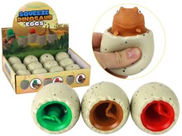 LEAN TOYS Zabawka Antystresowa Dinozaur W Jajku Gniotek Squishy
