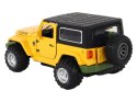 LEAN Toys Auto Terenowe Napęd Frykcyjny Na Baterie Metalowy Żółty 1:32