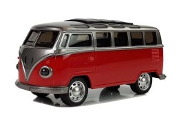 LEAN Toys Autobus Resorak z Napędem Frykcyjnym Na Baterie Światła Dźwięki Czerwony