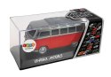 LEAN Toys Autobus Resorak z Napędem Frykcyjnym Na Baterie Światła Dźwięki Czerwony