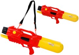 LEAN Toys Duży Pistolet Na Wodę 2850ml Regulowana Opaska Czerwony